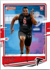 2020 Donruss Football #285 Marlon Davidson
