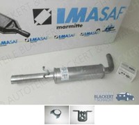 Imasaf Auspuff Mitteltopf + Anbauteile für Audi / Seat / Skoda / VW