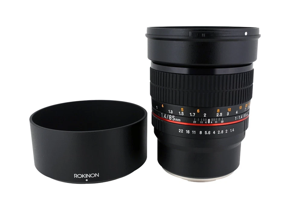 Rokinon 85mm F1.4 High Speed Telephoto Lens for Fuji X - Model 85M-FX - Image 2 of 3