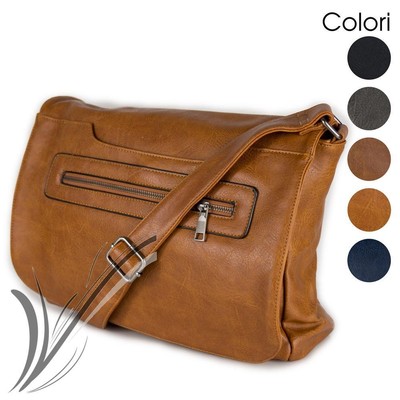 Borsa Uomo Tracolla vintage da Lavoro Ufficio Messenger postino