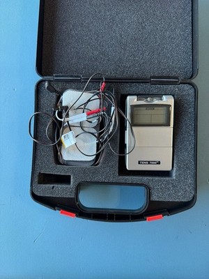 TENS 7000 2nd Edition Digital TENS Unit with Hard Case and Accessories