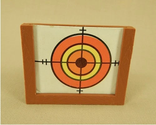 Vintage 1974 Hasbro GI Joe AT #7495 AT Training Center Target with Bullseye C7