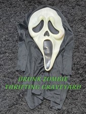 Scream Mask Ghost Face Fun World Div Easter Unlimited 2011 Made In China