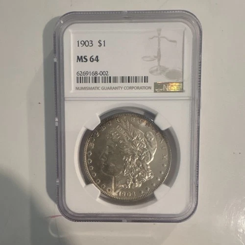 1903 Morgan Silver Dollar NGC MS64 Philadelphia $1 Uncirculated KM#110 Silver
