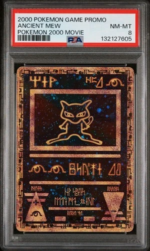 2000 POKEMON GAME PROMO MOVIE ANCIENT MEW PSA 8 - NEW CERT