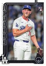 2025 Topps #384 Ben Casparius DODGERS RC