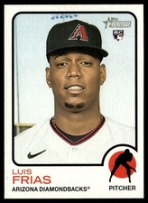 2022 Topps Heritage Luis Frias Rookie Arizona Diamondbacks #175