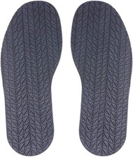 Shoe Bottom Full Sole Repair Replacement Anti-Slip Rubber, 4mm Black