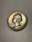1950 Washington Quarter GEM BU, TONED! 90% Silver 25c