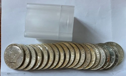 New Listing1964 Kennedy Half Dollar 90% Silver-20 Coin Roll