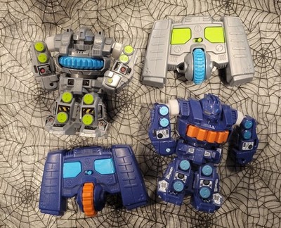 Air Hogs SMASH BOTS 2-Player Battling Robots Lot w Remote Control Controllers