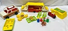 Vintage Fisher Price Little People Play Family Car & Pop-Up Camper 992
