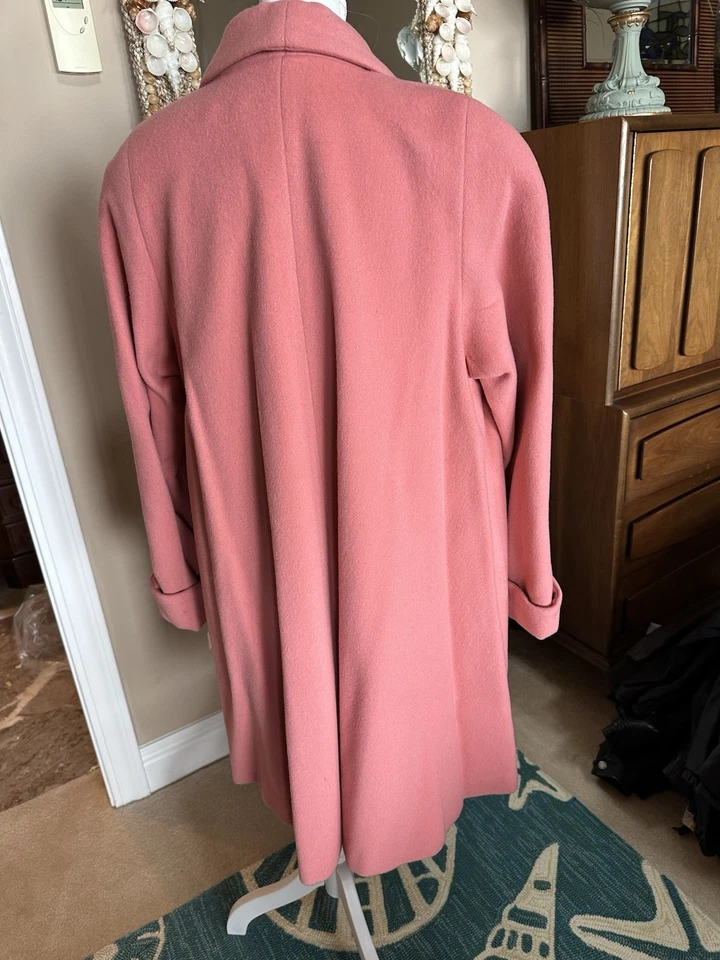 Abrigo columpio vintage para mujer en prenda original Bsg Foto 4 de 4