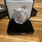 2024-W American Silver Eagle Burnished Uncirculated $1 1 oz Silver OGP COA