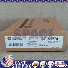 New Sealed 1746-OV16 SLC 500 Output Module Allen Bradley 1746OV16 US Free Tax