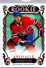 2018-19 Upper Deck Artifacts Rookies Ruby /399 Noah Juulsen #161 Rookie RC