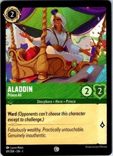 Aladdin - Prince Ali Common Fabled 92/204 NM
