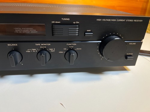 Vintage 1980s 80s 1990s 90 Stereo Receiver Reciever Japan Tested PHONO - Picture 4 of 13