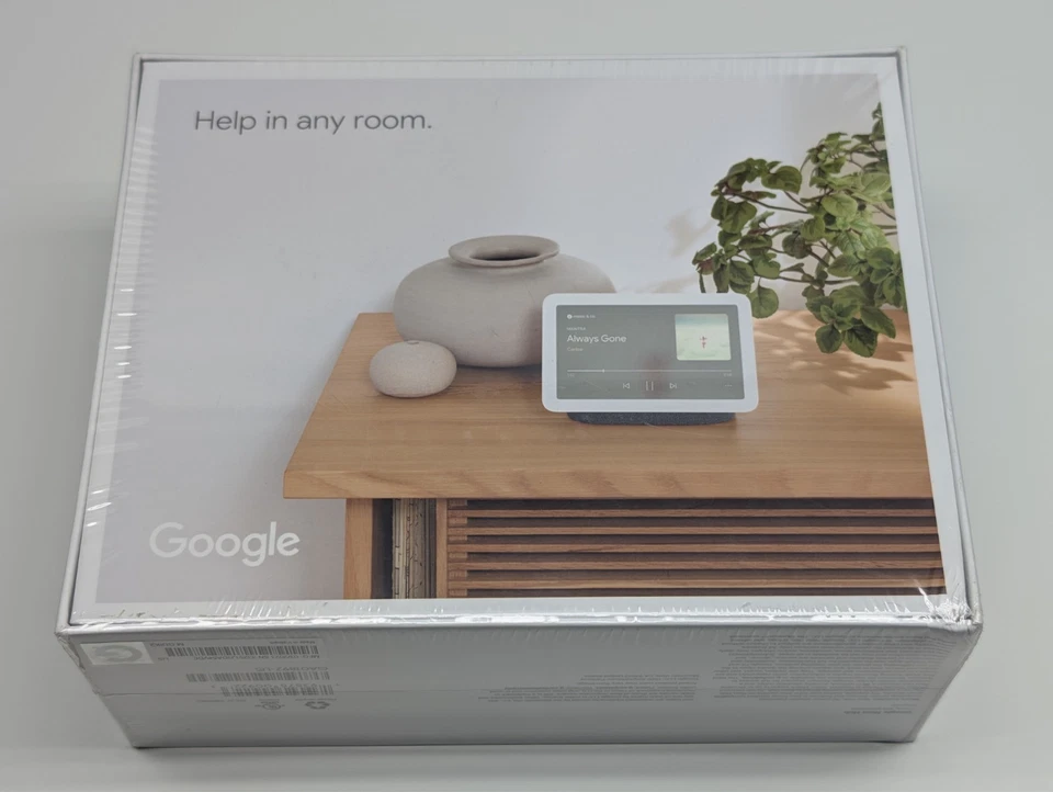 Google Nest Hub (2nd Gen.) Smart Display - Chalk (GA01892-US) - Image 3 of 4