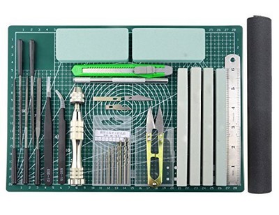 BXQINLENX Professional 25 PCS Gundam Model Tools Kit Modeler Basic Tools Craft