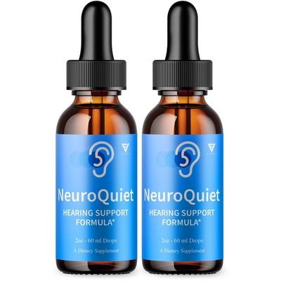 #ad 2 Pack Neuro Quiet Hearing Drops NeuroQuiet Ear Health Supplement 4oz $37.95
