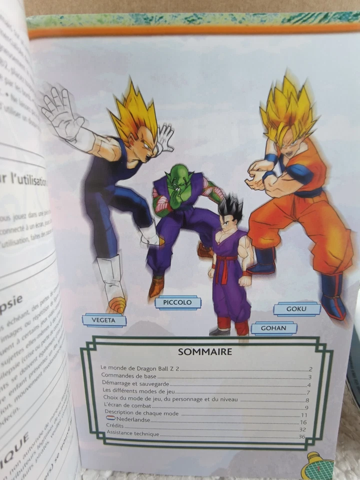 Dragon Ball Z Budokai 2 PS2 Platinum PAL Disc & Multilingual Booklet, Rare! NEW - Image 2 of 4