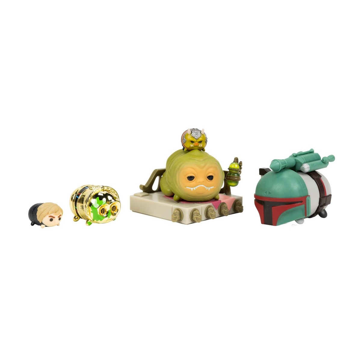 Disney Tsum Tsum Star Wars Jabba's Palace Deluxe Theme Set Plastic