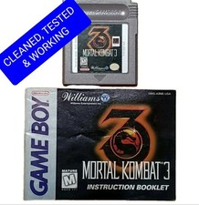 ebay® Auktion 168472120802 | Mortal Kombat 3 Gameboy W/manual Nintendo Good Condition Used Original Game Boy Thumbnail of ebay® auction 168472120802 | Mortal Kombat 3 Gameboy W/manual Nintendo Good Condition Used Original Game Boy