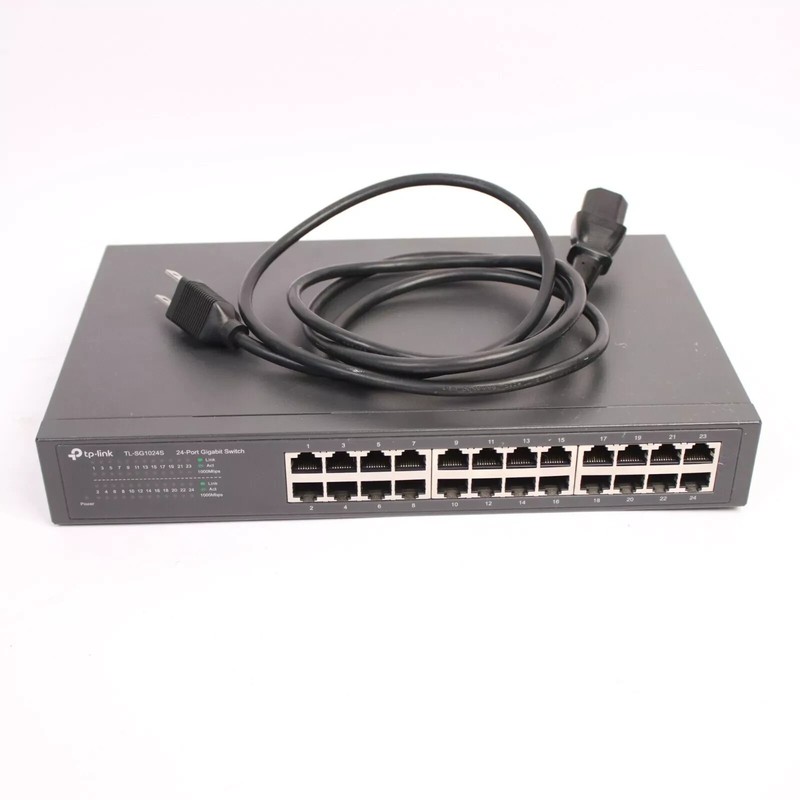 TP-Link TL-SG1024S 24-Port Gigabit Desktop/Rackmount Switch 10/100/1000Mbps