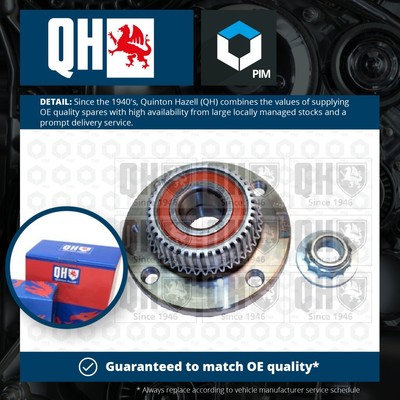 Wheel Bearing Kit fits SEAT CORDOBA 6K 1.4 Rear 99 to 02 QH 6X0598477 Quality