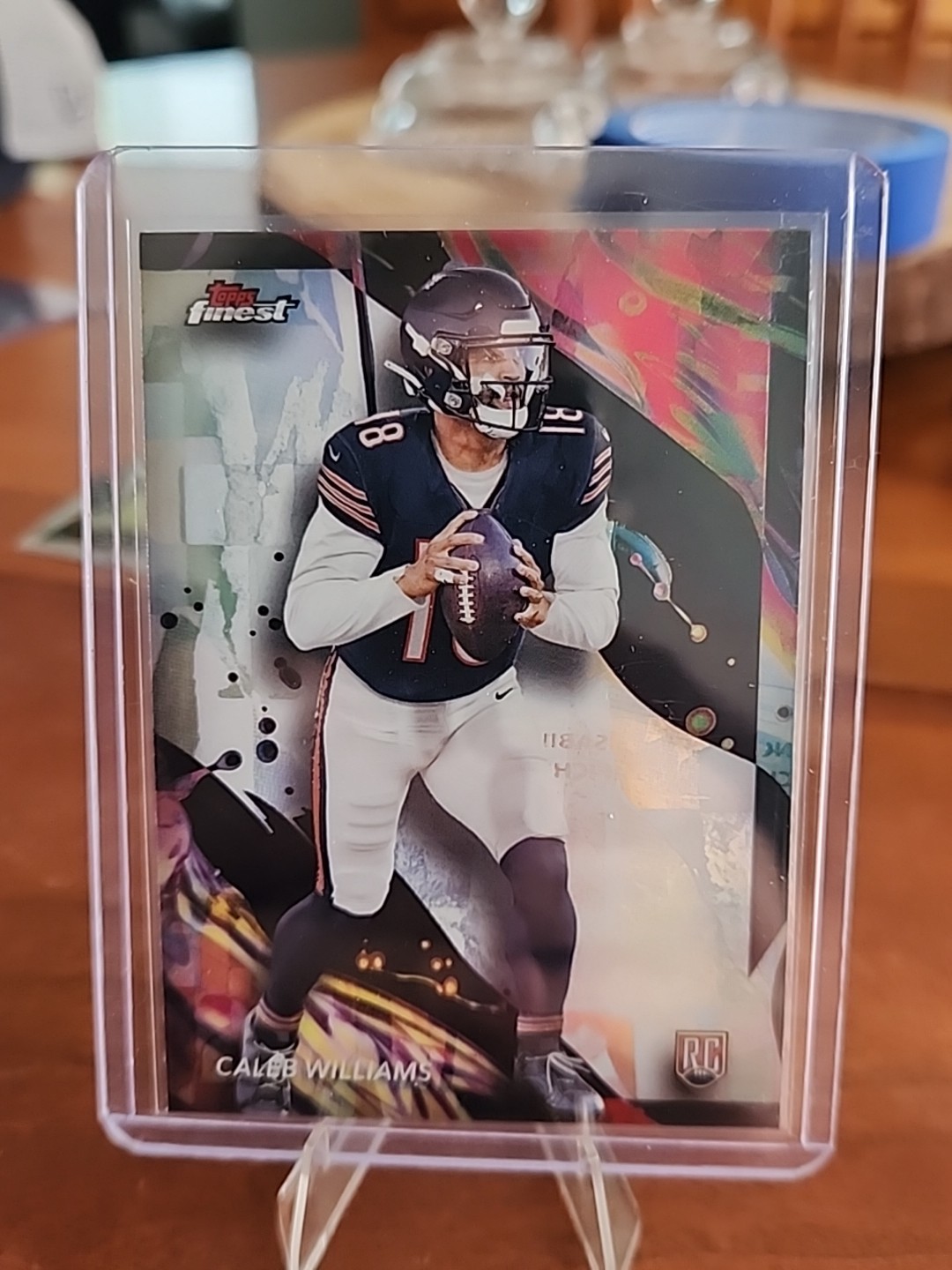 2024 Topps Finest - Uncommon Caleb Williams #161 Refractor (RC)