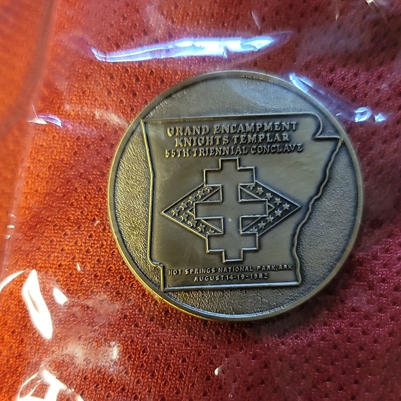Knights Templer Coin 1982