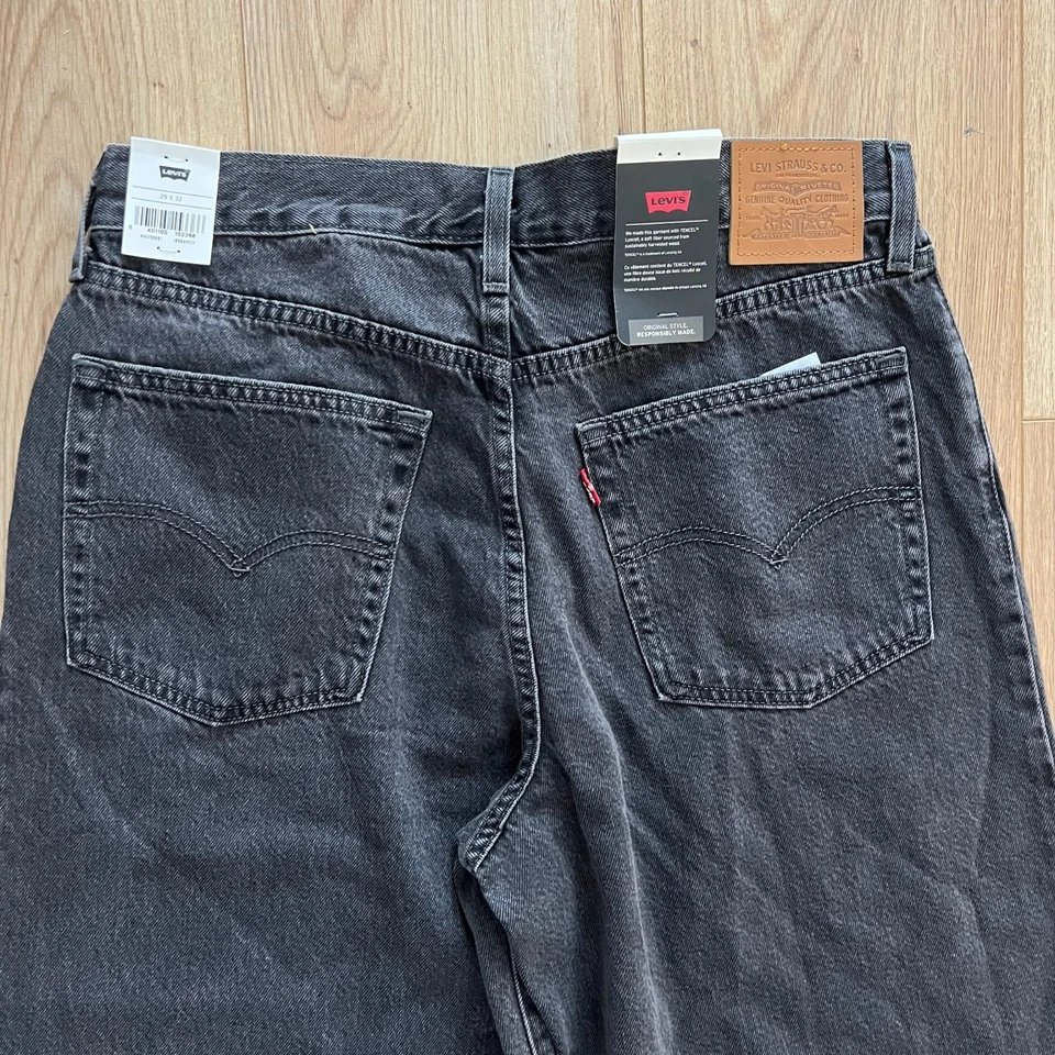 Jeans Carpenter Levi's Premium Stay Loose, Negro, Talla 29/32 - Imagen 4 de 4