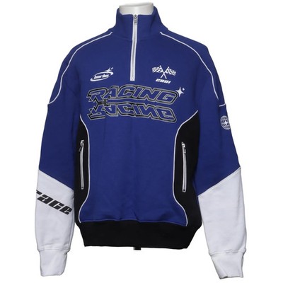 Yourturn, Strickpullover, Größe: S, Blau/Schwarz/Weiß #sFg