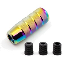 Auto Schaltknauf Schalthebel, Universal 9,5 cm Aluminium Automobil LKW Motors...