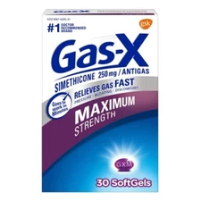 Gas-X Maximum Strength Softgel for Gas Relief - 30ct