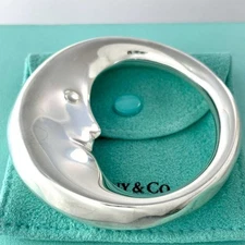 Tiffany & Co. Man In The Moon Baby Rattle Silver From JPN