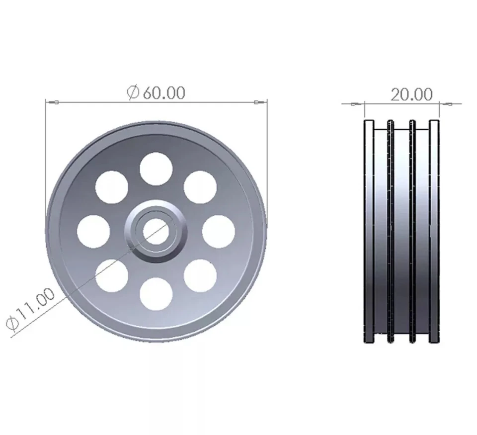 Bujes de rueda de aluminio para Tamiya Wild One Nova Fox Super Hornet Grasshopper II Foto 2 de 3