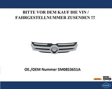 Kühlergrill Kühlergitter grundiert für VW Golf V Plus 04-08 5M0853651AGRU