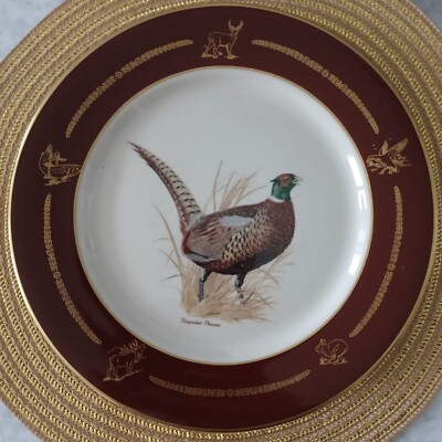 Shenango China Ringneck Pheasant 1974 Plate