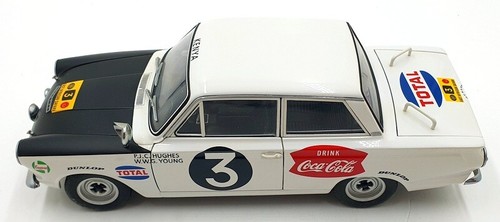 Autoart 1/18 Scale Diecast 86428 - Ford Cortina MK1 1964 Hughes #3 - Picture 3 of 5