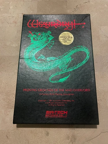 Vintage Wizardry: Proving Grounds of the Mad Overlord - Original Apple II Game -