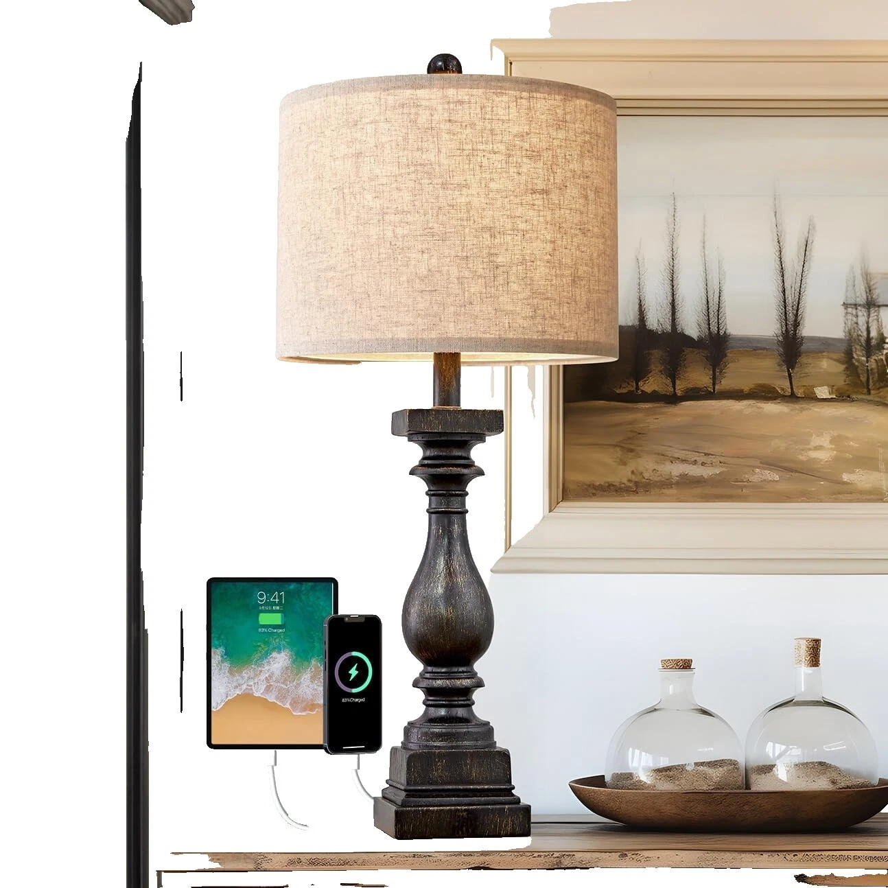 Vintage/Retro Metal Lamps