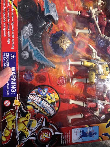 power rangers knock off super warriors Ninja Force Set - Picture 9 of 16
