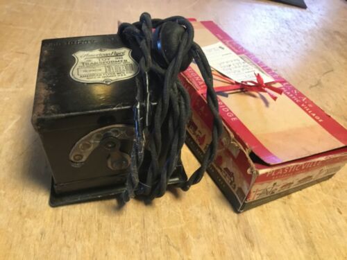 American Flyer Toy Transformer Cloth Cord, & boxed signal bridge, model train pc - Picture 3 of 3