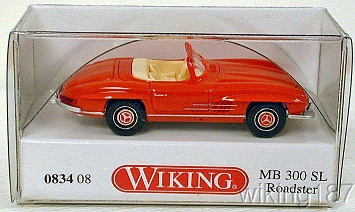 Wiking NEW HO Classic 1950's era Mercedes Benz 300 SL Roadster in