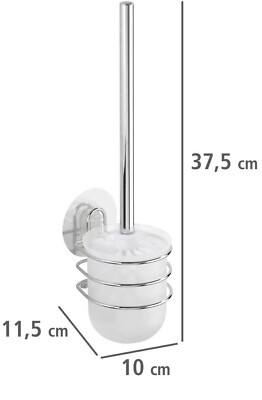 Wenko Toilettenbürste Halter Wandmontage Edelstahl Osimo Ohne Bohren WC-Bürste
