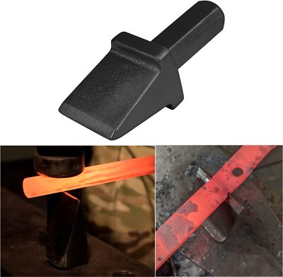 Blacksmith Anvil Hot Cut Hardy Tool 3/4'' Shank Cutter For Forging Cutting Tool
