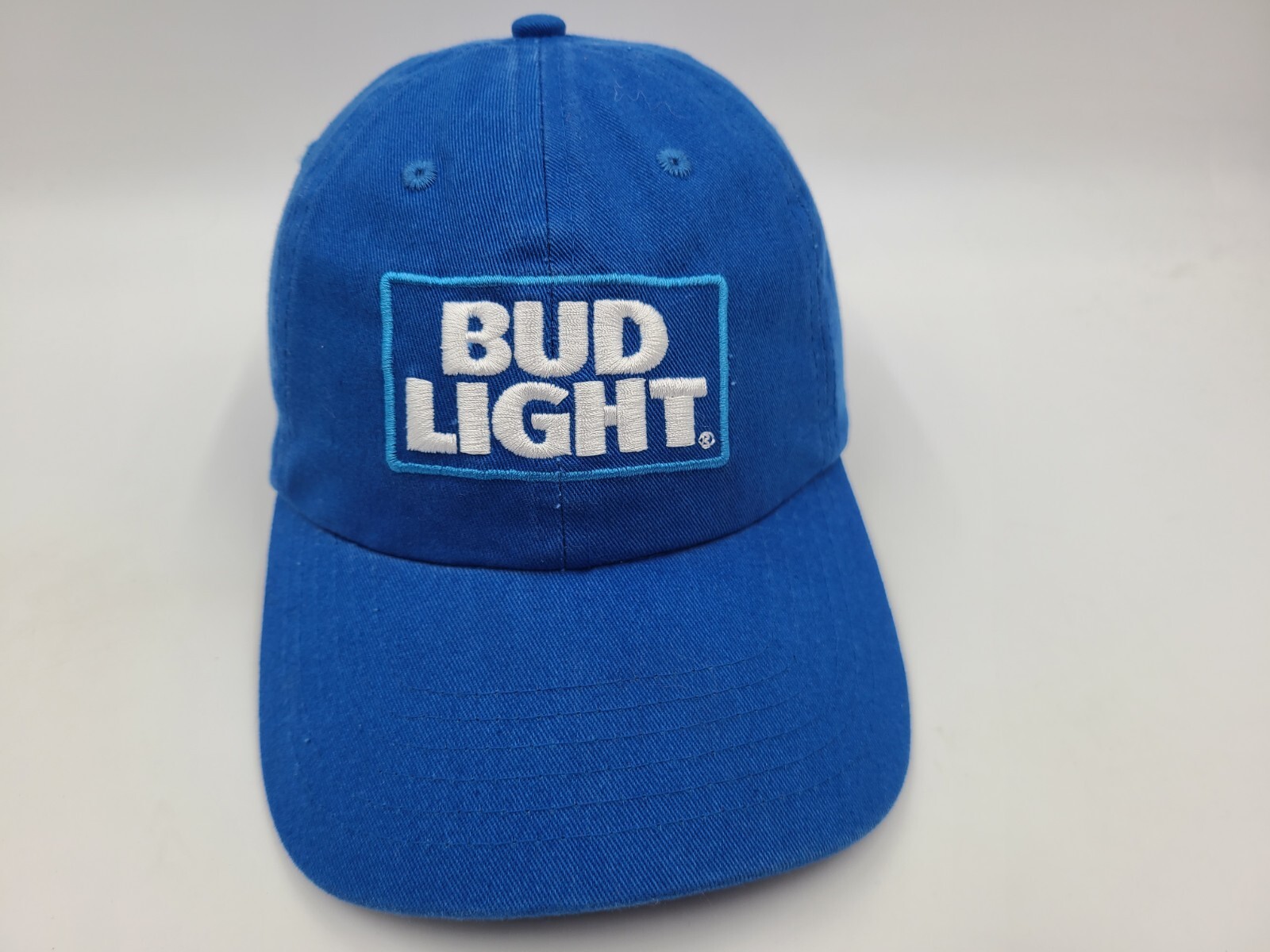 Bud Light Beer Strapback Adjustable Hat Cap Baseball Dad Men Women Father Blue