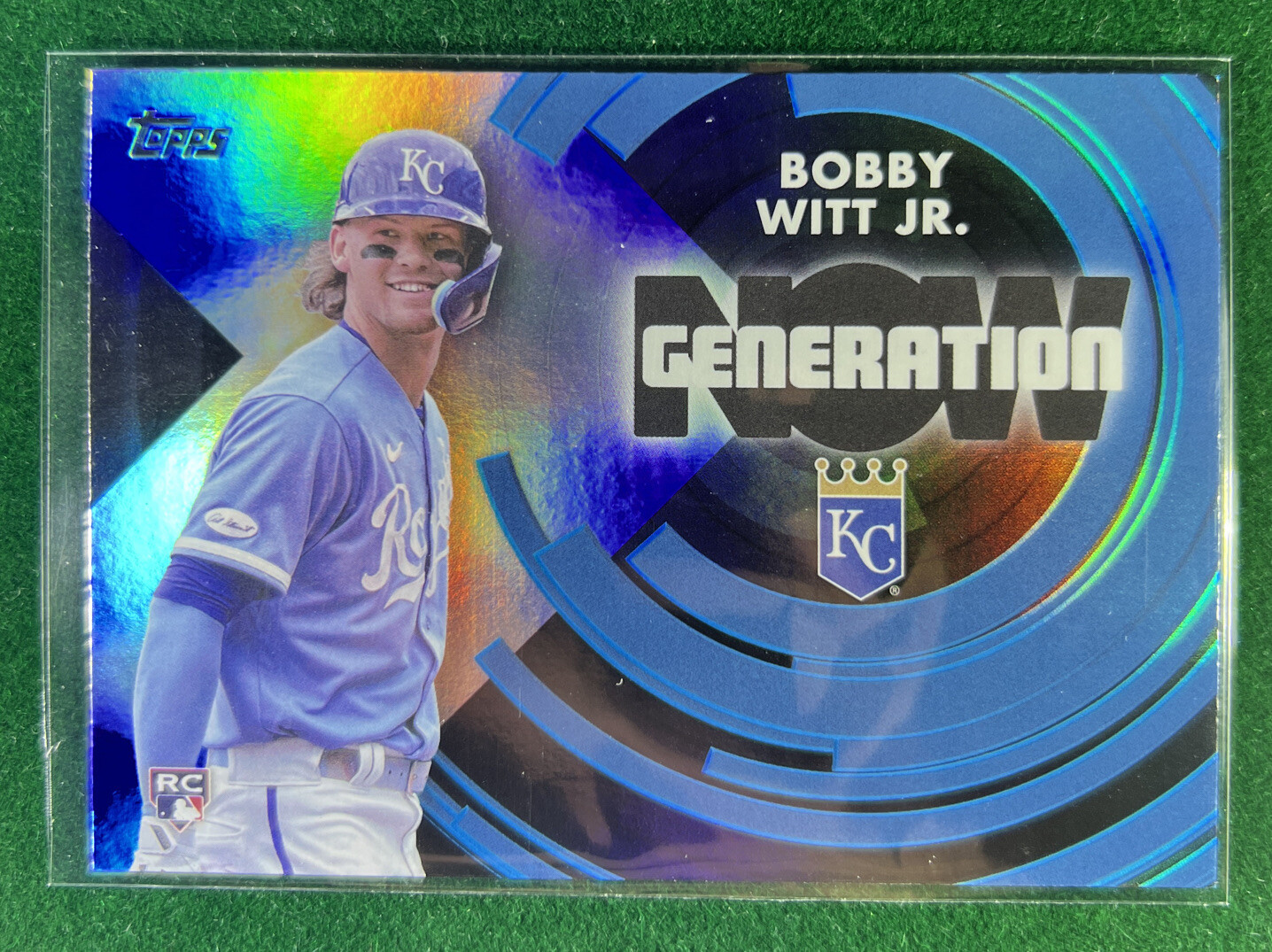 BOBBY WITT JR RC Generation Now 2022 Topps Update GN-61 Kansas City Royals